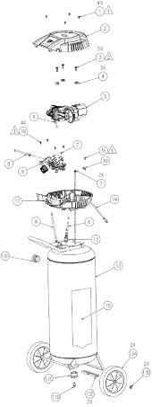 Coleman PLA1581209 Breakdown